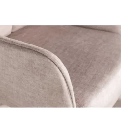 Krzesło obrotowe PROMETHEUS 88 cm 180 stopni welwet beżowe*Invicta Interior Discount