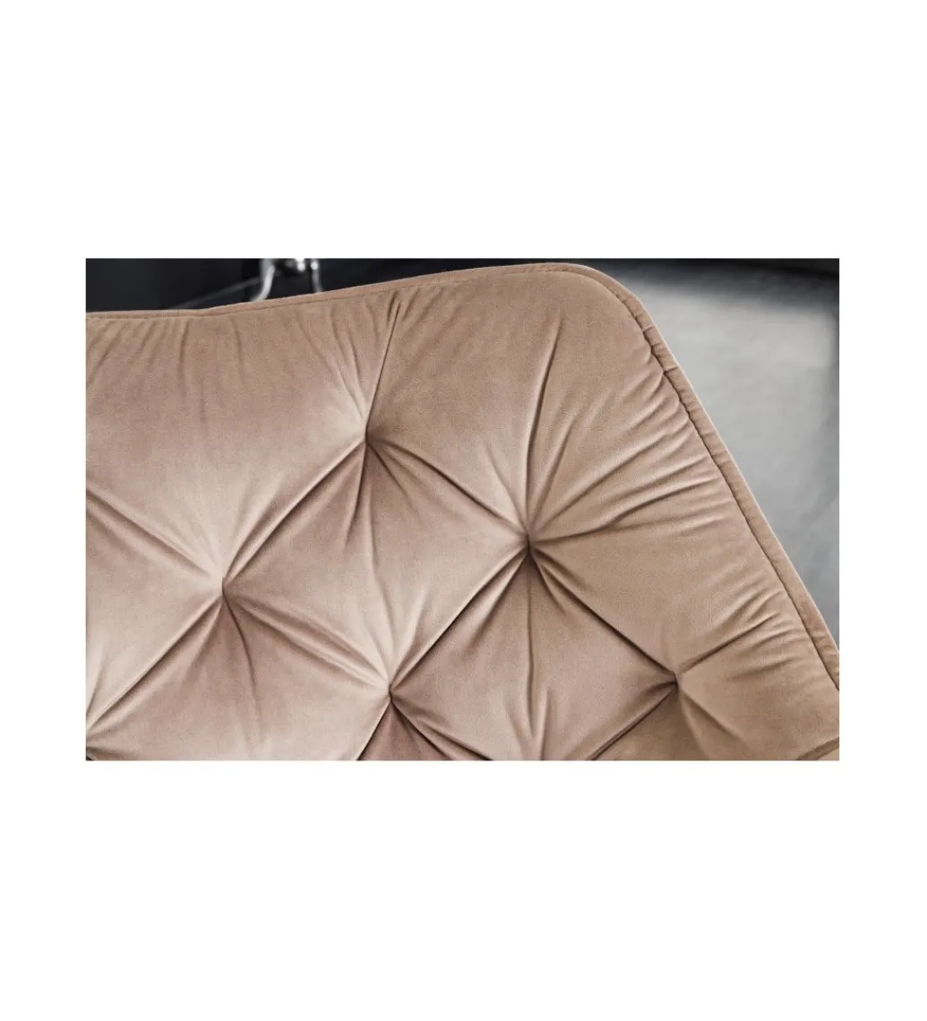 Krzesło obrotowe siedzisko 180 stopni The Dutch Comfort beżowe*Invicta Interior Best