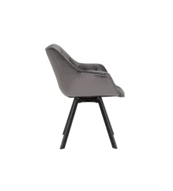 Krzesło obrotowe siedzisko 180 stopni The Dutch Comfort szare*Invicta Interior Online
