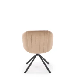 Krzesło obrotowe siedzisko 180 stopni OLGA cappuccino*Halmar Discount