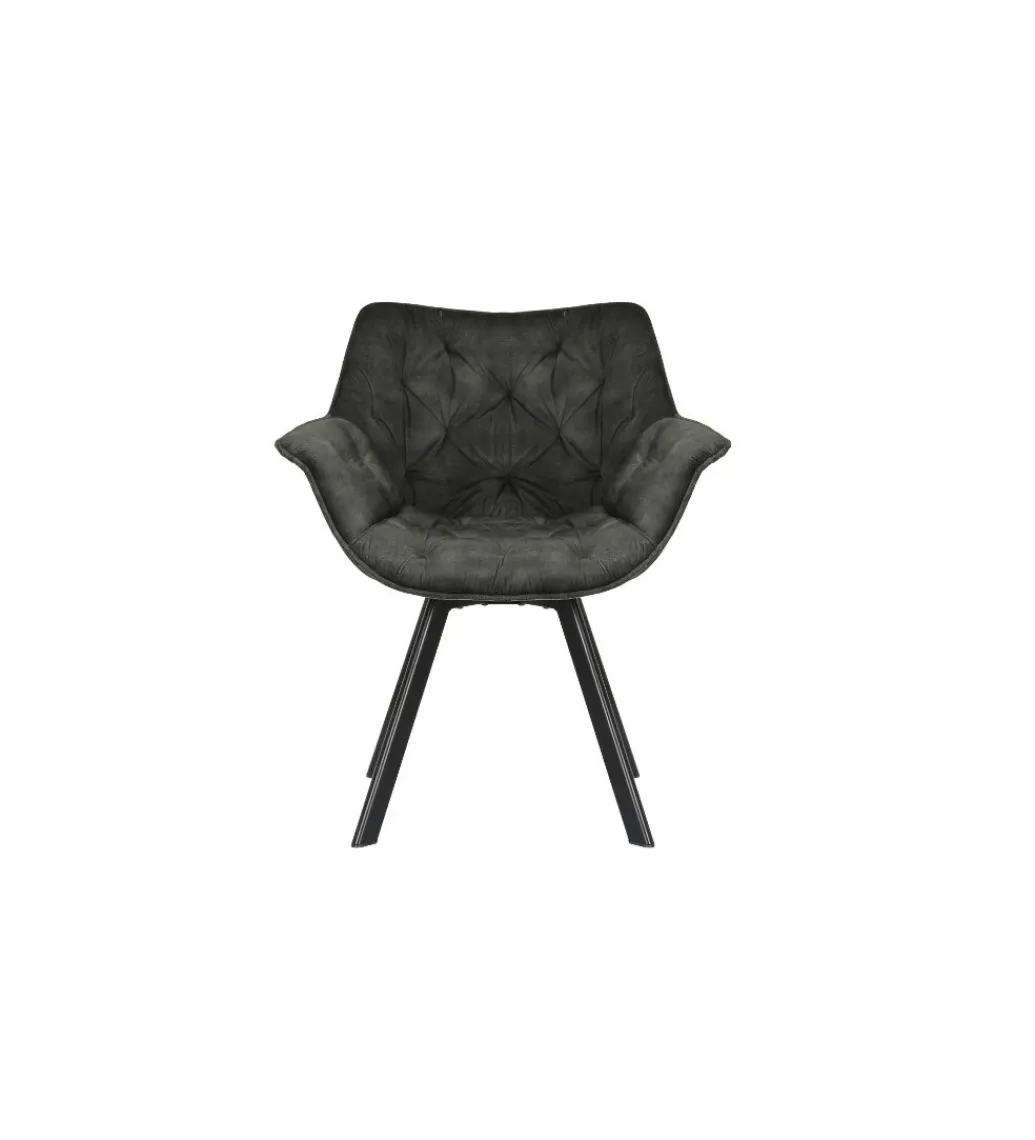 Krzesło obrotowe siedzisko 180 stopni The Dutch Comfort ciemnozielone*Invicta Interior Sale