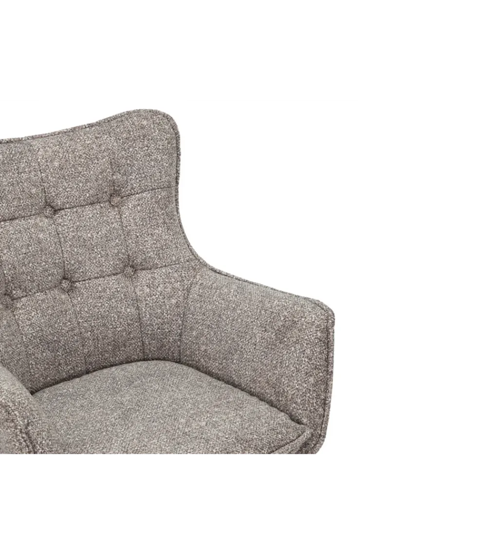 Krzesło obrotowe THOR jasny taupe*Invicta Interior Sale