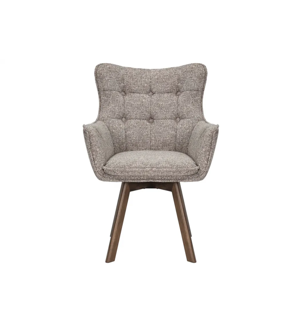 Krzesło obrotowe THOR jasny taupe*Invicta Interior Sale