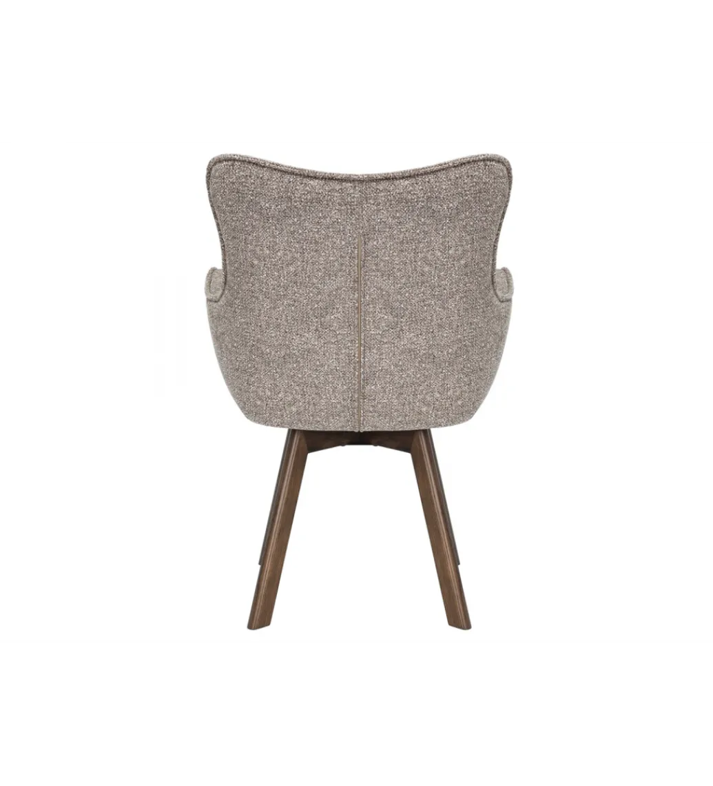 Krzesło obrotowe THOR jasny taupe*Invicta Interior Sale
