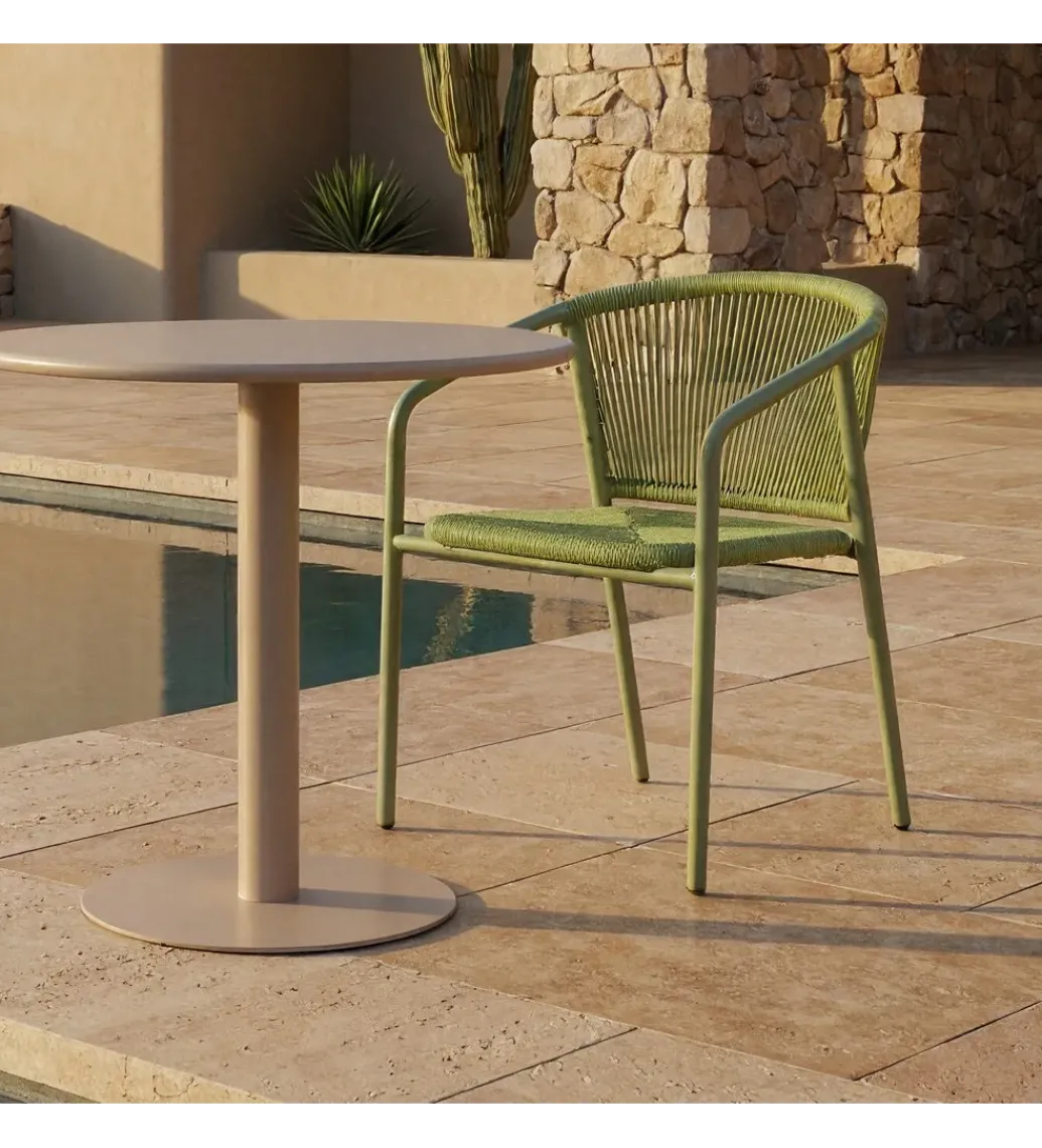 Krzesło ogrodowe APASENO 77 cm zielone*Zona-Design Online