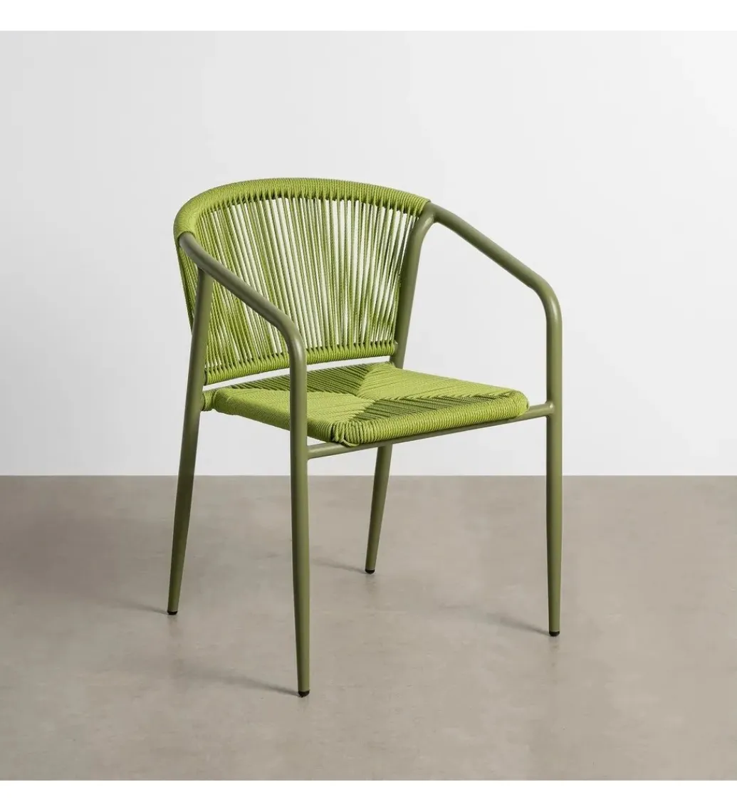 Krzesło ogrodowe APASENO 77 cm zielone*Zona-Design Online