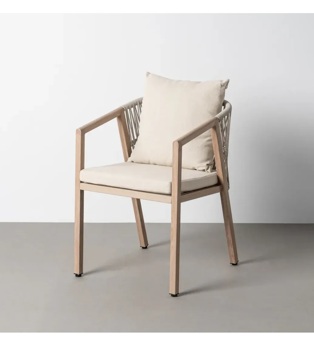 Krzesło ogrodowe ASTAREMO 78 cm szarobrązowe*Zona-Design Sale