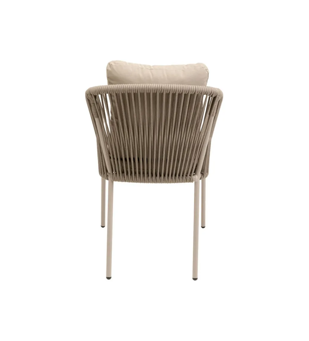 Krzesło ogrodowe CYPRUS 82 cm beżowe*KARE Online
