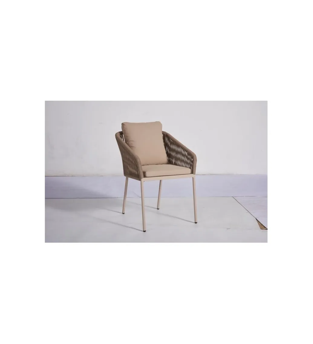 Krzesło ogrodowe CYPRUS 82 cm beżowe*KARE Online