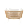 Krzesło ogrodowe JOALEN 79 cm rattan*J-Line Outlet