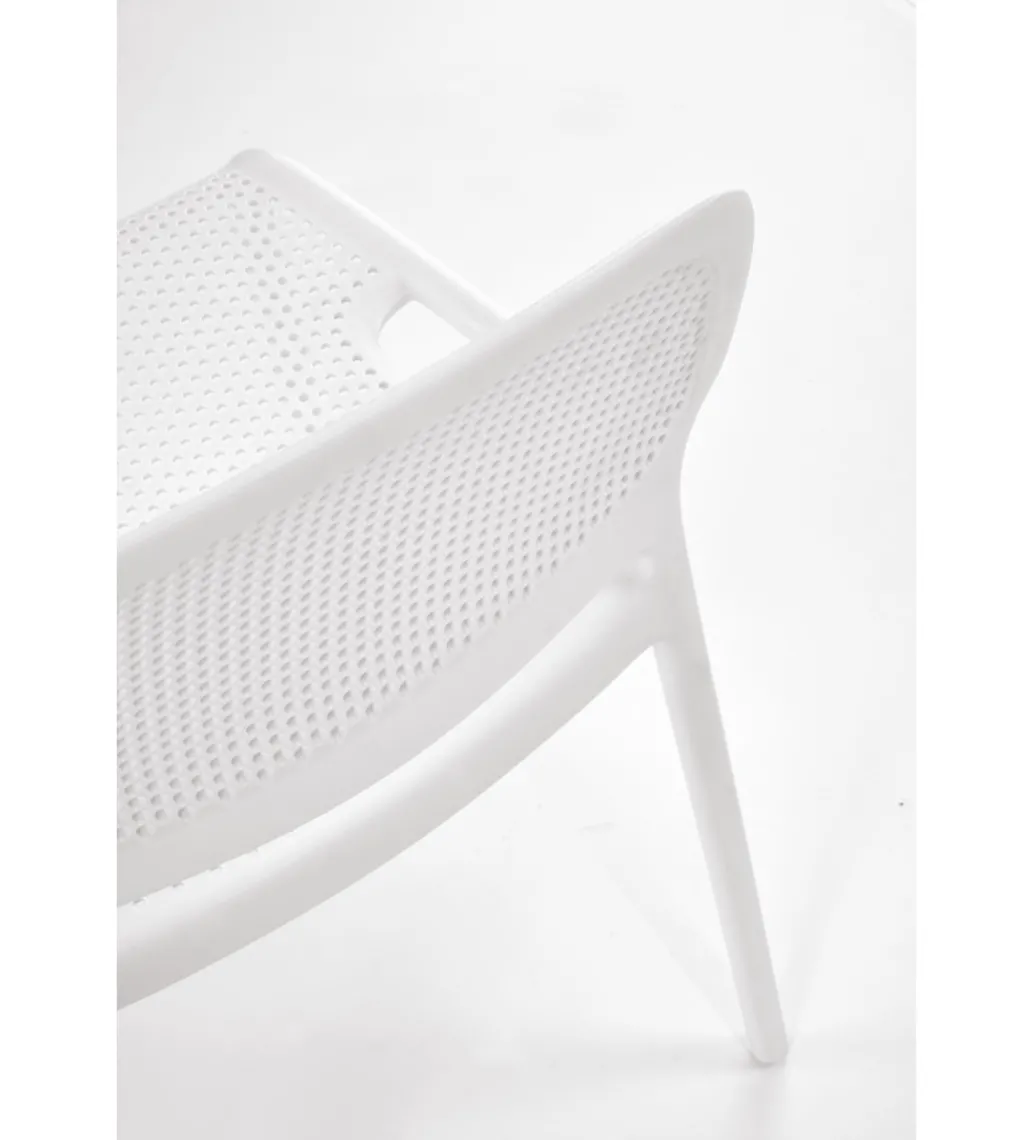 Krzesło ogrodowe K532 80 cm białe*Halmar Clearance