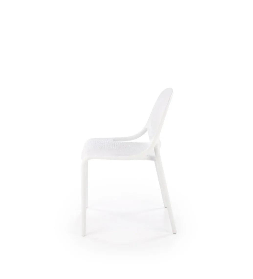 Krzesło ogrodowe K532 80 cm białe*Halmar Clearance