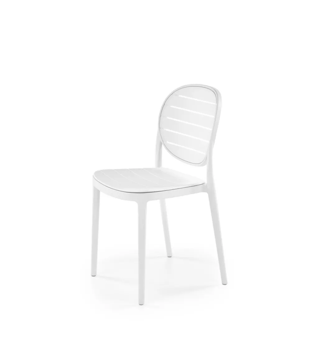 Krzesło ogrodowe K529 83 cm biały*Halmar