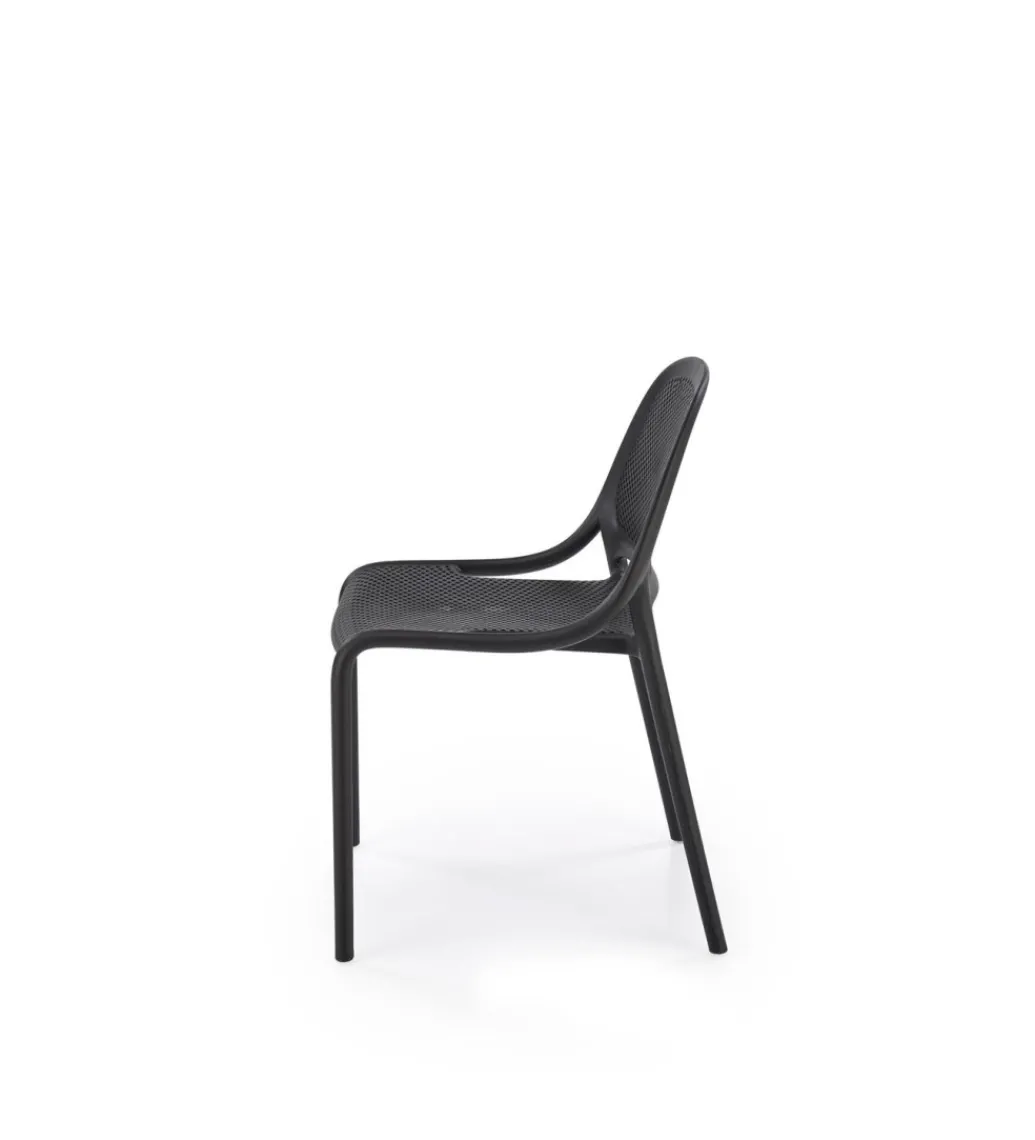Krzesło ogrodowe K532 80 cm czarne*Halmar Best