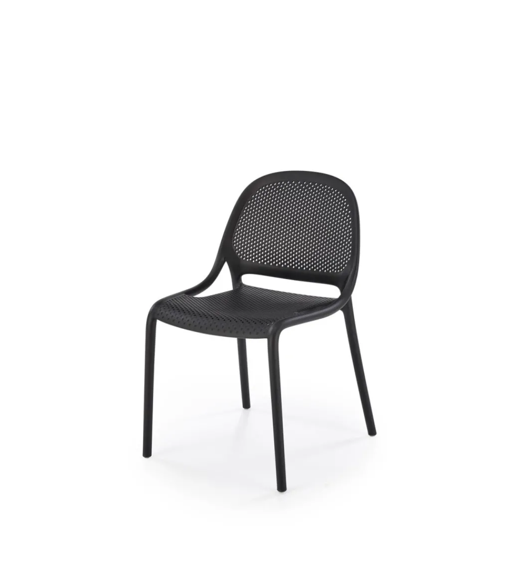 Krzesło ogrodowe K532 80 cm czarne*Halmar Best