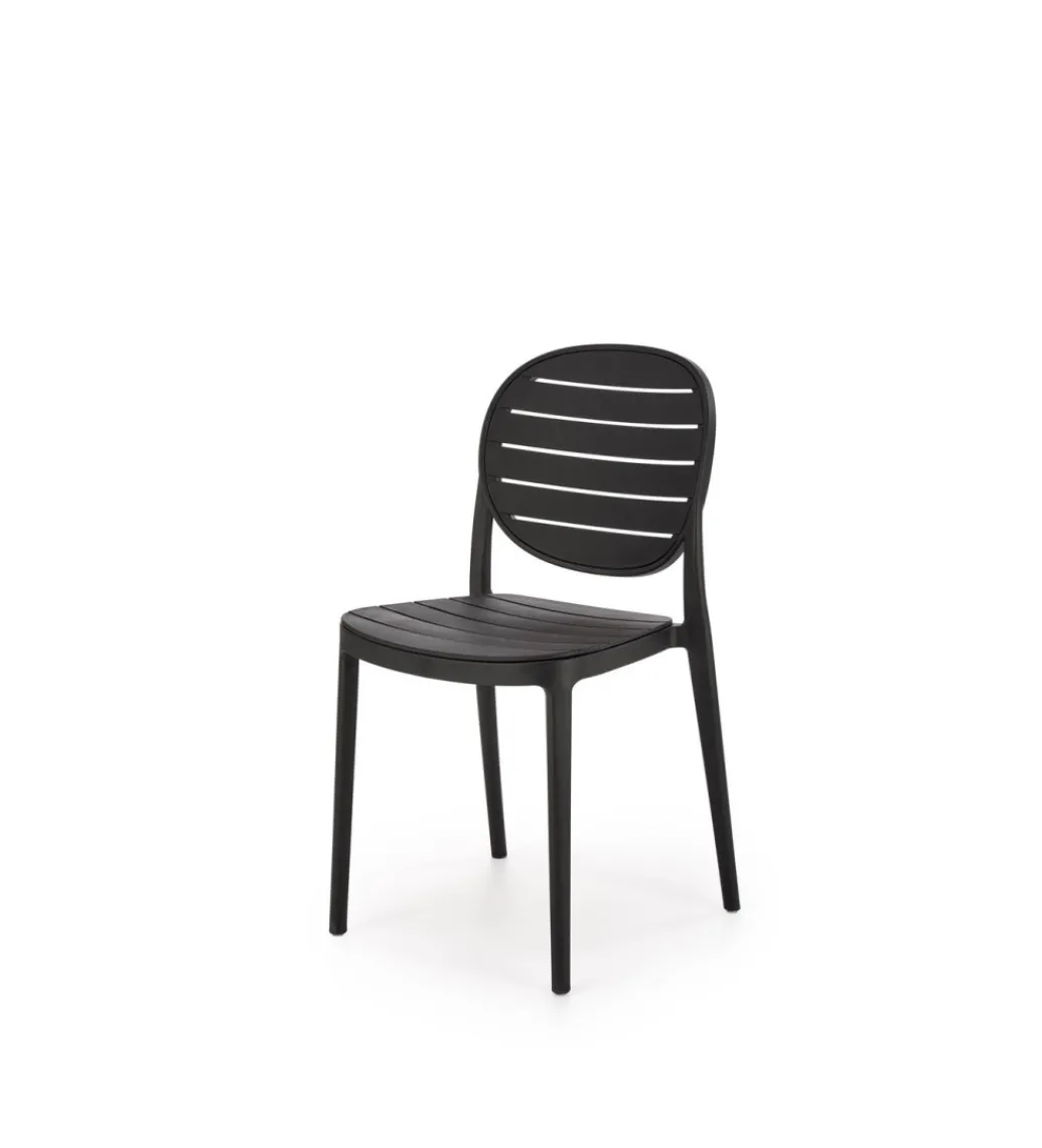 Krzesło ogrodowe K529 83 cm czarne*Halmar Sale