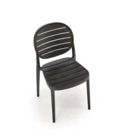 Krzesło ogrodowe K529 83 cm czarne*Halmar Sale