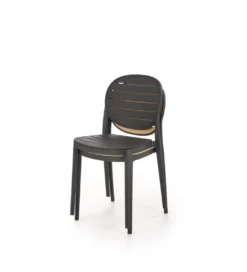 Krzesło ogrodowe K529 83 cm czarne*Halmar Sale