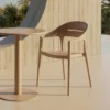Krzesło ogrodowe LUCEROS 83 cm beżowe*Zona-Design Online
