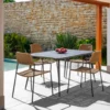 Krzesło ogrodowe MILOS naturalne czarne*Zona-Design Sale
