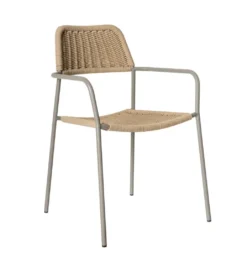 Krzesło ogrodowe MILOS naturalne beżowe*Zona-Design New