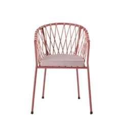 Krzesło ogrodowe MYRA różowe*Zona-Design Online