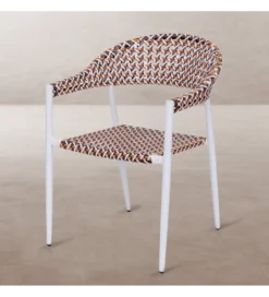 Krzesło ogrodowe NADIA 81 cm białe*Zona-Design