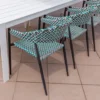 Krzesło ogrodowe NADIA 81 cm czarne*Zona-Design Hot