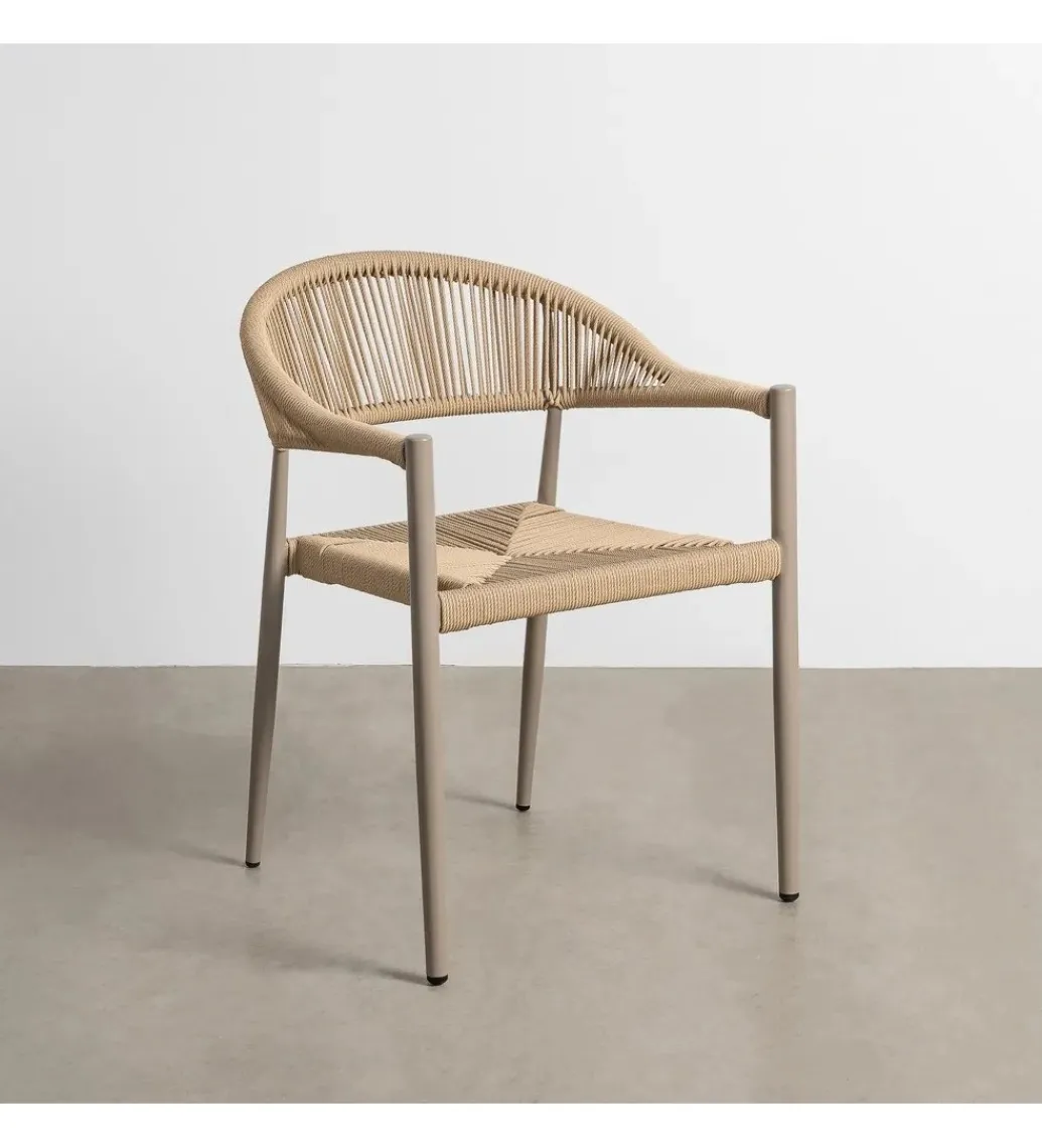 Krzesło ogrodowe PODERAN 76 cm beżowe*Zona-Design Online