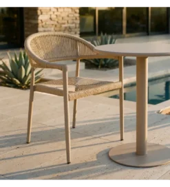 Krzesło ogrodowe PODERAN 76 cm beżowe*Zona-Design Online