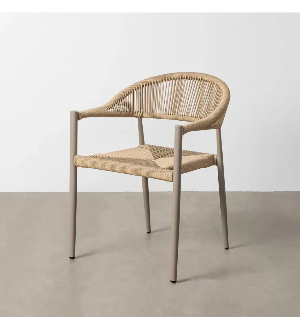 Krzesło ogrodowe PODERAN 76 cm beżowe*Zona-Design Online