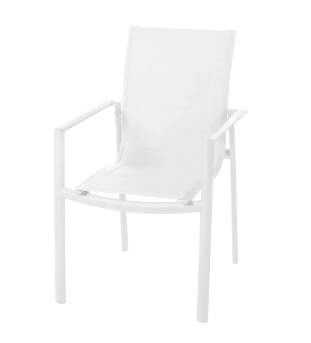 Krzesło ogrodowe STELLA 90 cm białe*Zona-Design Discount