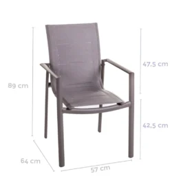 Krzesło ogrodowe STELLA 90 cm chateau*Zona-Design Online