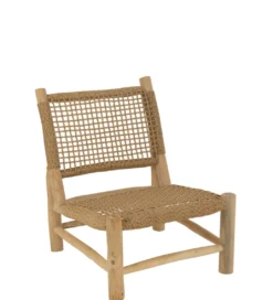 Krzesło ogrodowe VITA 85 cm naturalne*J-Line Sale