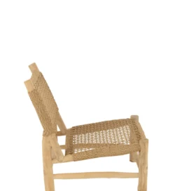 Krzesło ogrodowe VITA 85 cm naturalne*J-Line Sale