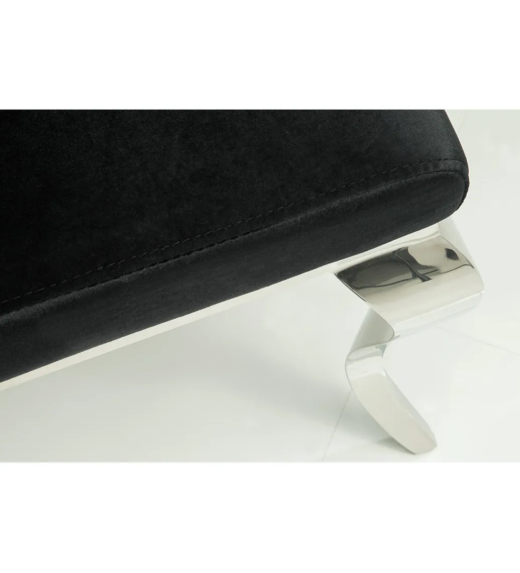 Krzesło OXANA Modern Barock czarne*Invicta Interior Clearance