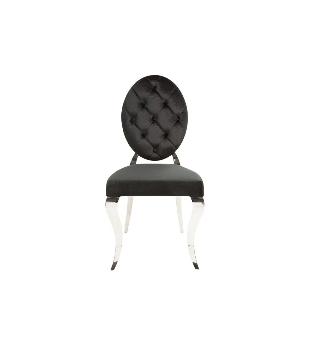Krzesło OXANA Modern Barock czarne*Invicta Interior Outlet