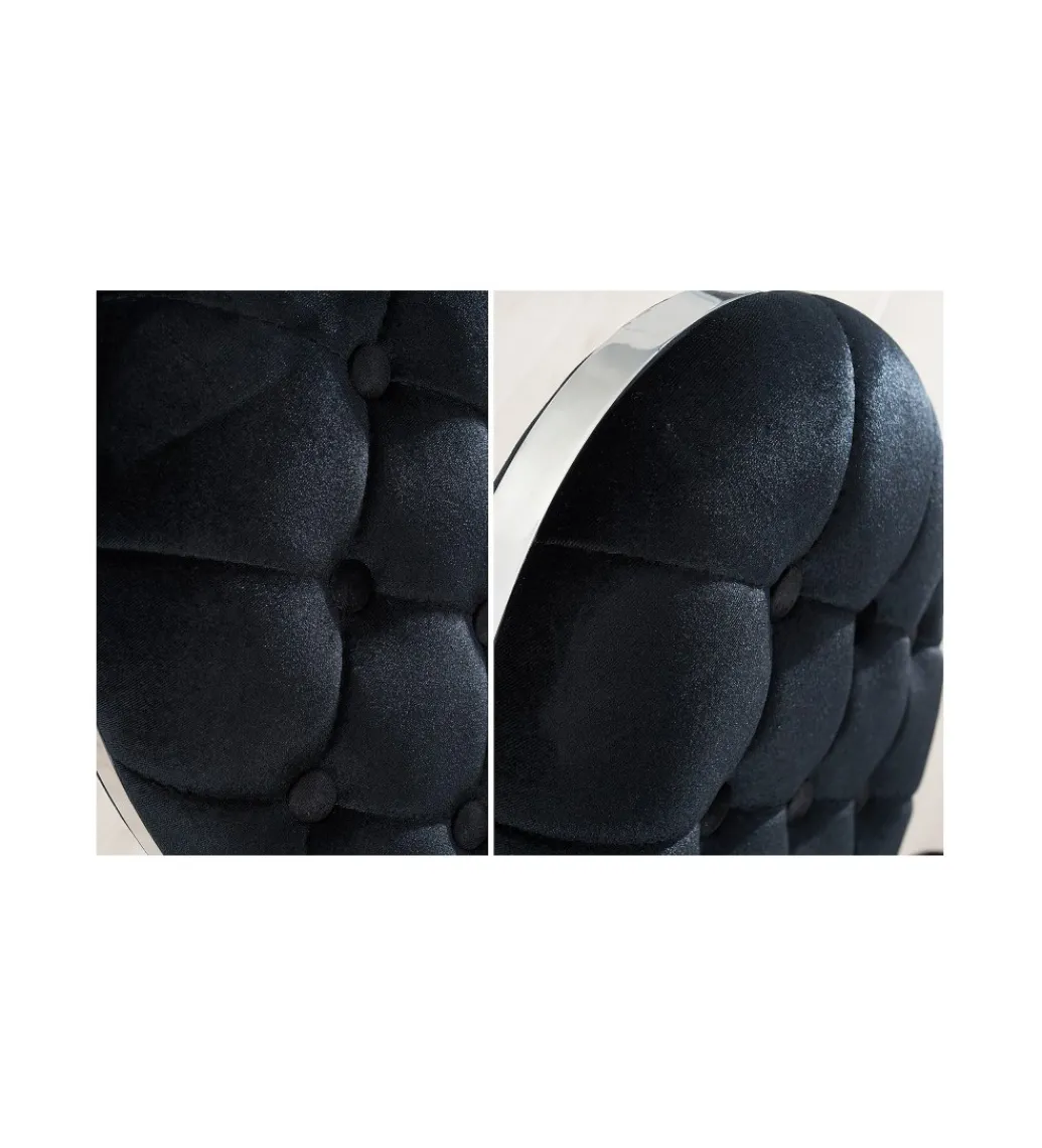 Krzesło OXANA Modern Barock czarne*Invicta Interior Clearance