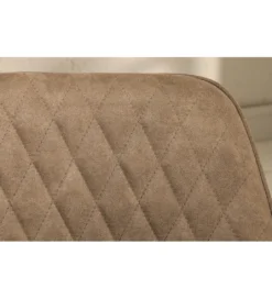 Krzesło Palermo z podłokietnikami taupe*Invicta Interior Best