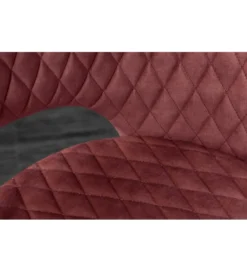 Krzesło Paris Velvet czerwono bordowe*Invicta Interior Discount
