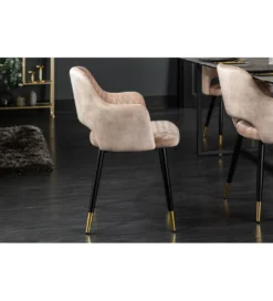 Krzesło Paris Velvet Greige*Invicta Interior Discount