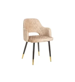 Krzesło Paris Velvet Greige*Invicta Interior Discount