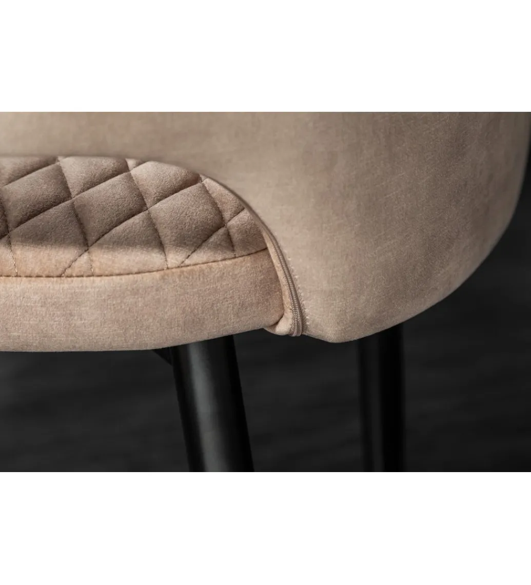 Krzesło Paris Velvet Greige*Invicta Interior Discount