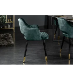 Krzesło Paris Velvet petrol*Invicta Interior Hot