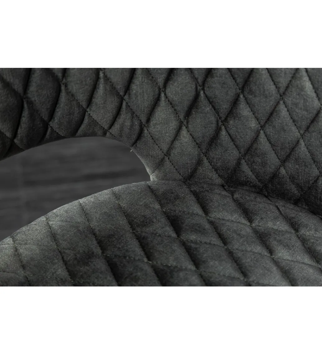 Krzesło Paris Velvet szaro zielone*Invicta Interior Best