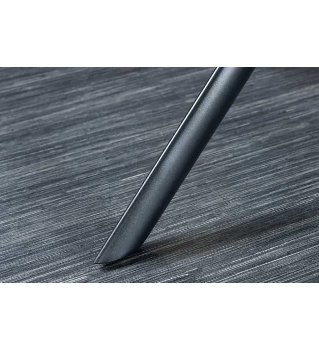 Krzesło PARKO obrotowe 180 stopni Czarne*Invicta Interior