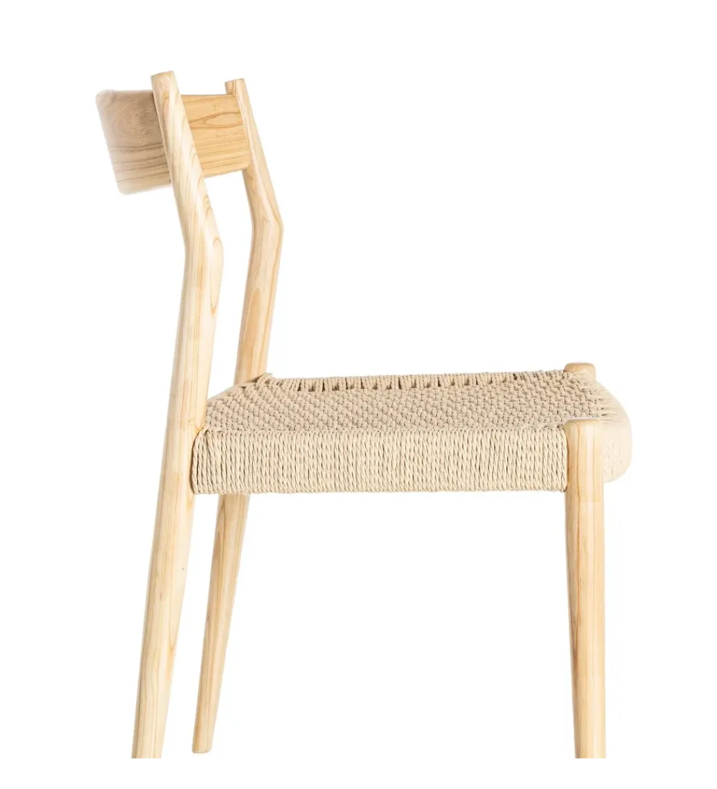 Krzesło PATER 82 cm drewno jesion naturalne*Zona-Design Best