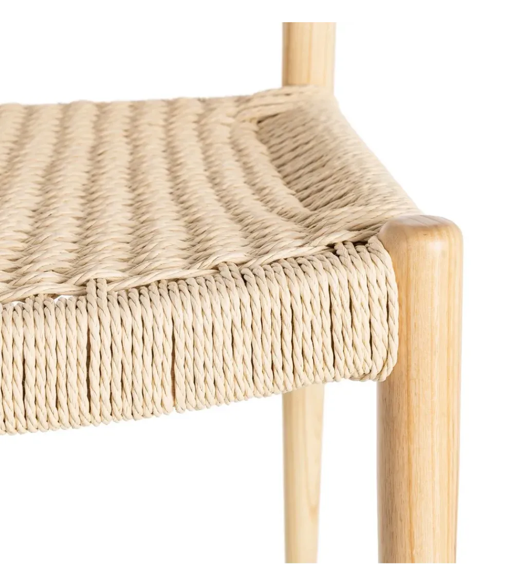 Krzesło PATER 82 cm drewno jesion naturalne*Zona-Design Best