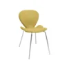 Krzesło PETAL 84 cm musztardowe*KARE New