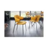 Krzesło RONSE musztardowe*Invicta Interior Sale